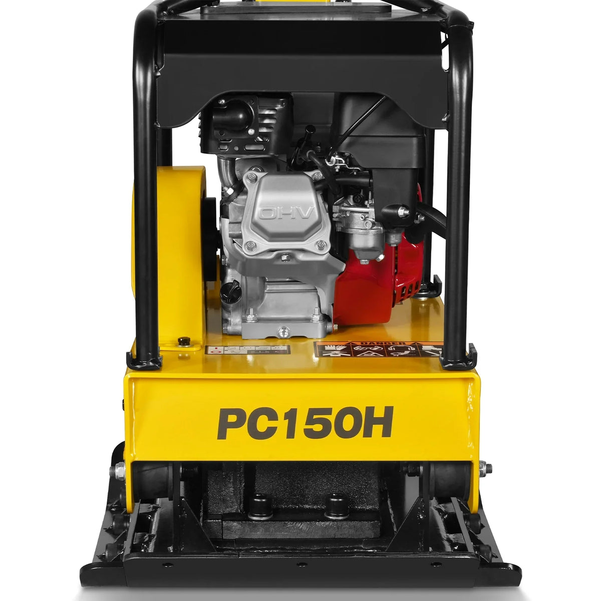 MechMaxx PC150H Honda GX160 Reversible Plate Compactor with Wheel Kit and Extension Plates