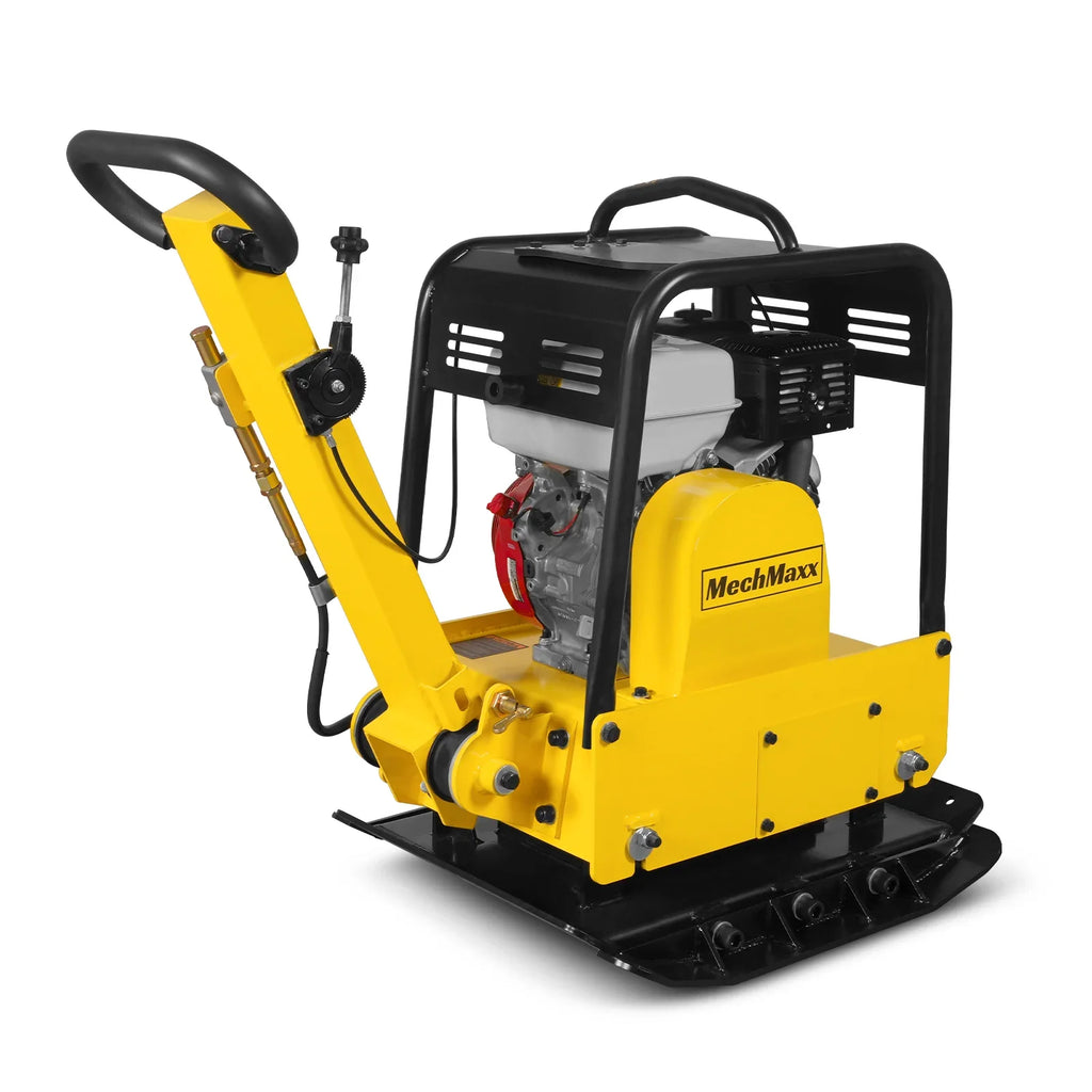 MechMaxx PC180H Honda GX270 Reversible Plate Compactor with Wheel Kit and Extension Plates