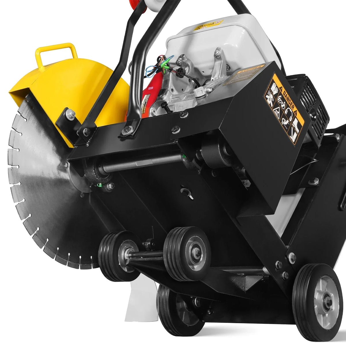 MechMaxx FS480H Honda GX390 Walk-Behind Concrete Floor Saw 20 Inch Blade 7 Inch Cutting Depth