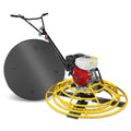 MechMaxx PT46H Honda GX270 44 Inch Walk-Behind Concrete Power Trowel with Blades and Float Pan