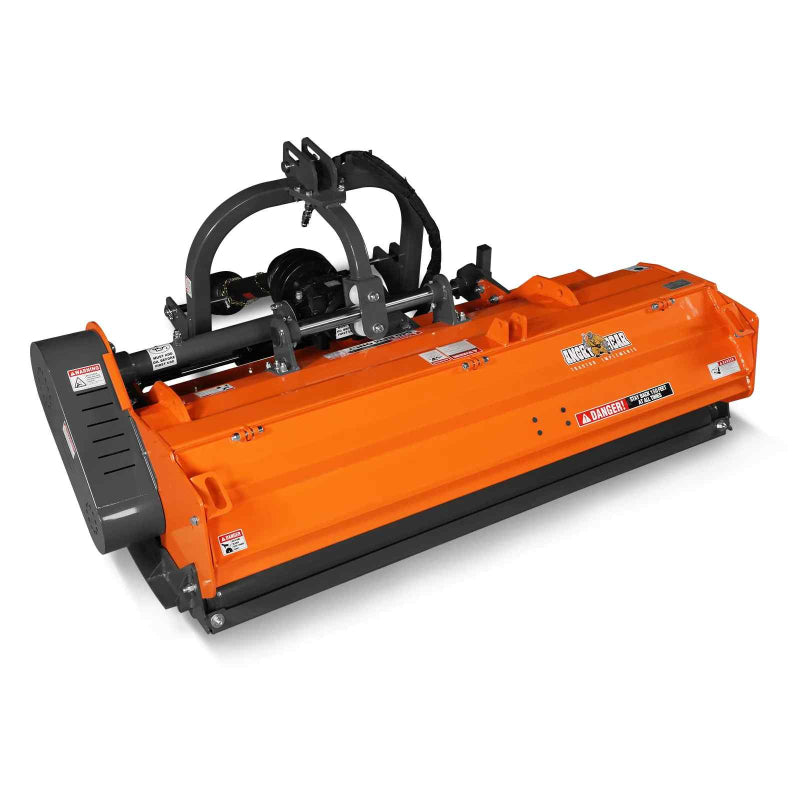 MechMaxx 72" Heavy Duty PTO Flail Mower with Hydraulic Side Shift