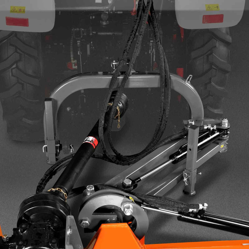 MechMaxx 60" Standard 3 Point Offset Flail Ditch Bank Mower