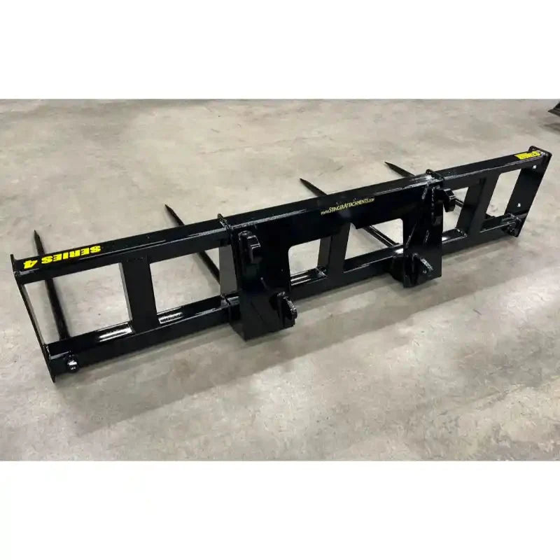 Stinger Attachments BS4-100 Series 4 Skid Steer Large Round Bale Mover