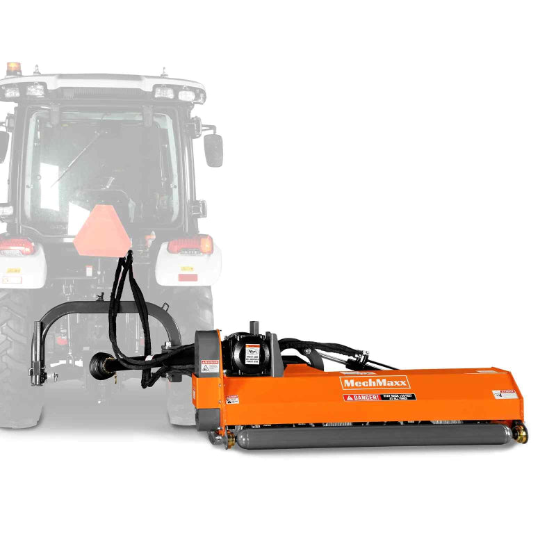 MechMaxx 60" Standard 3 Point Offset Flail Ditch Bank Mower