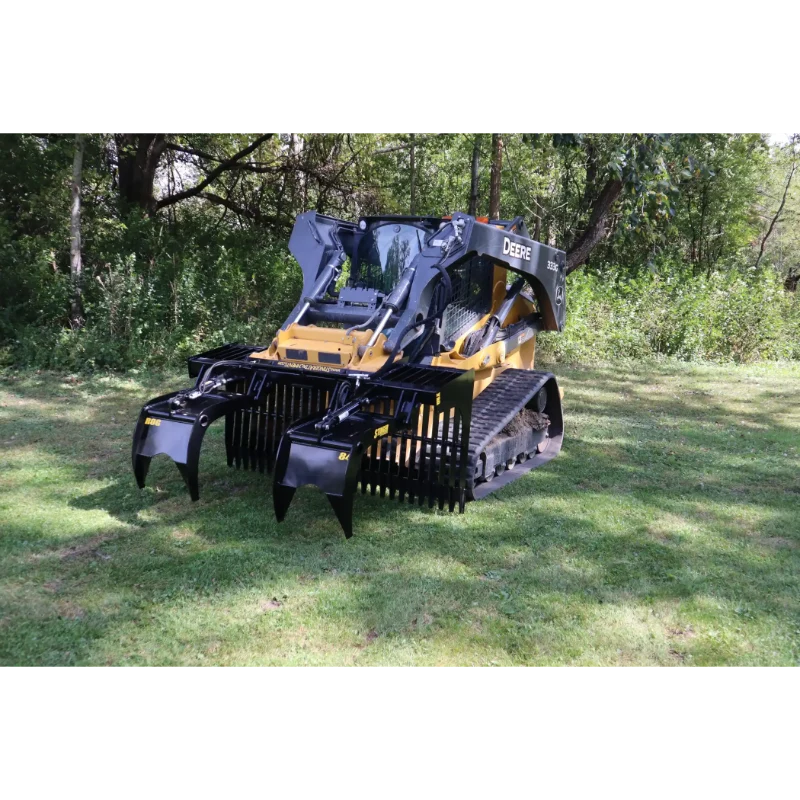 Stinger Attachments ROG-T Tractor Open-Sides Rock Grapple