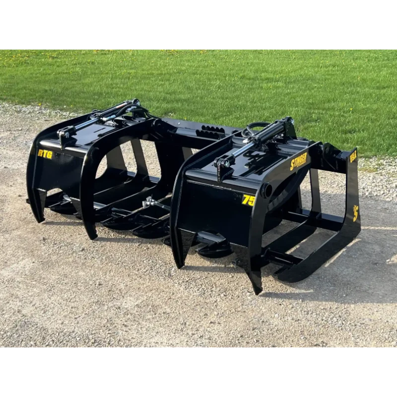 Stinger Attachments RTG Tractor Root Grapple