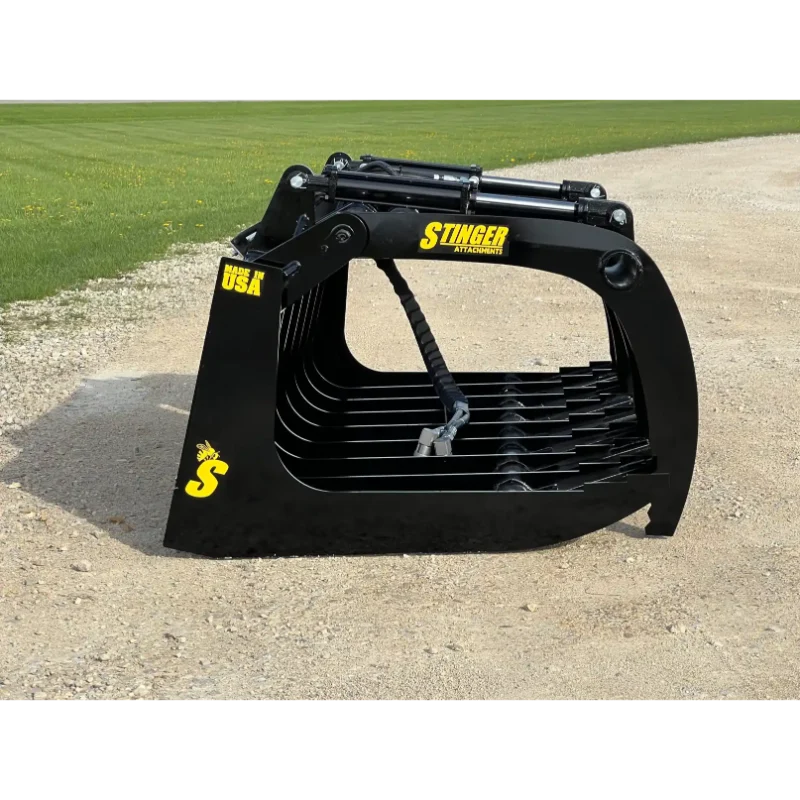 Stinger Attachments RTG Skid Steer Root Grapple