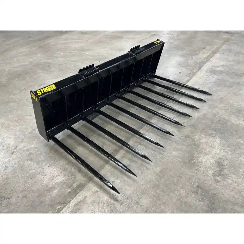 Stinger Attachments MS Skid Steer Manure Spear Bucket