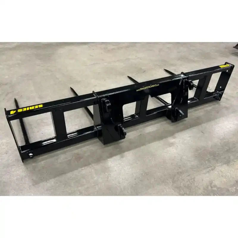 Stinger Attachments BS4-DL-T Tractor Double Large Bale Spear