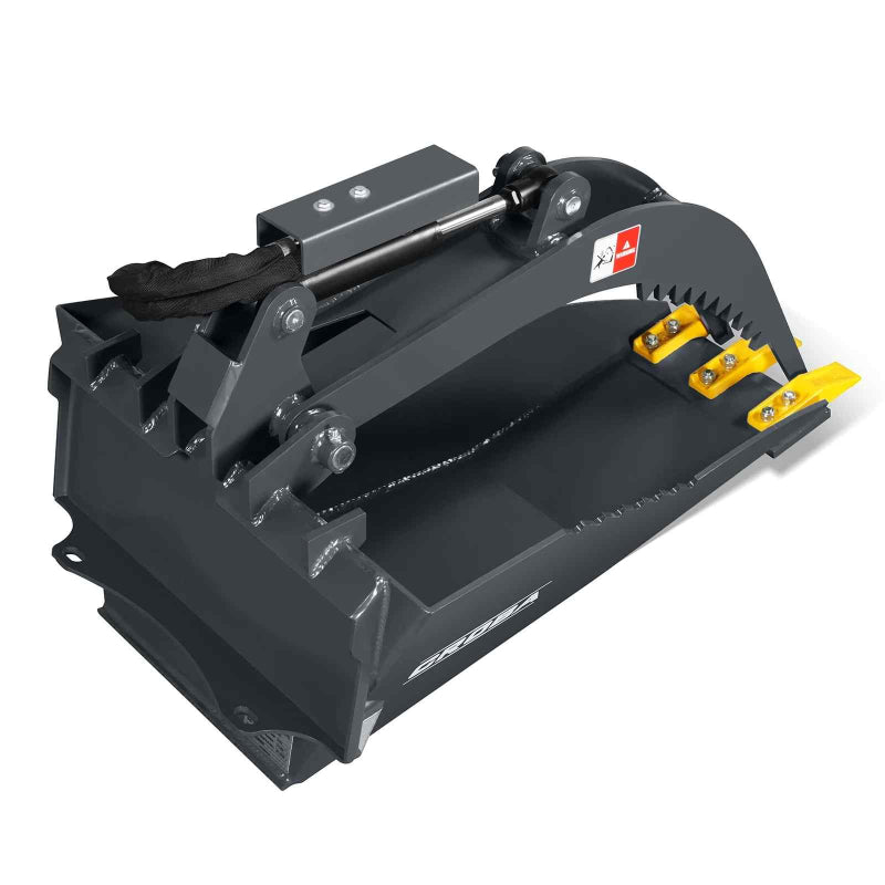 MechMaxx 36'' Max Opening Mini Skid Steer Stump Grapple Bucket