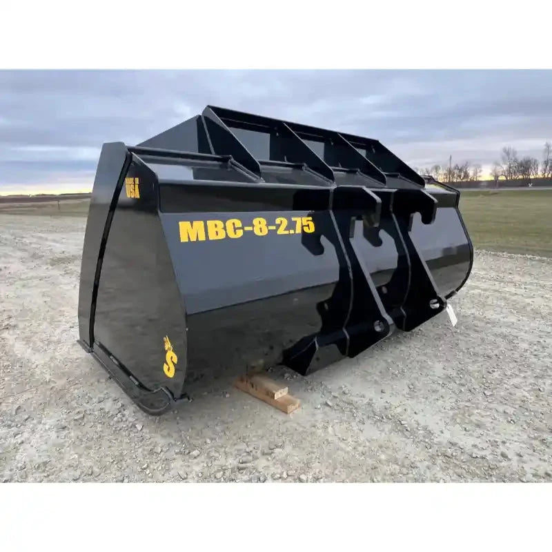 Stinger Attachments MBC-WL Wheel Loader High-Volume Construction Bucket