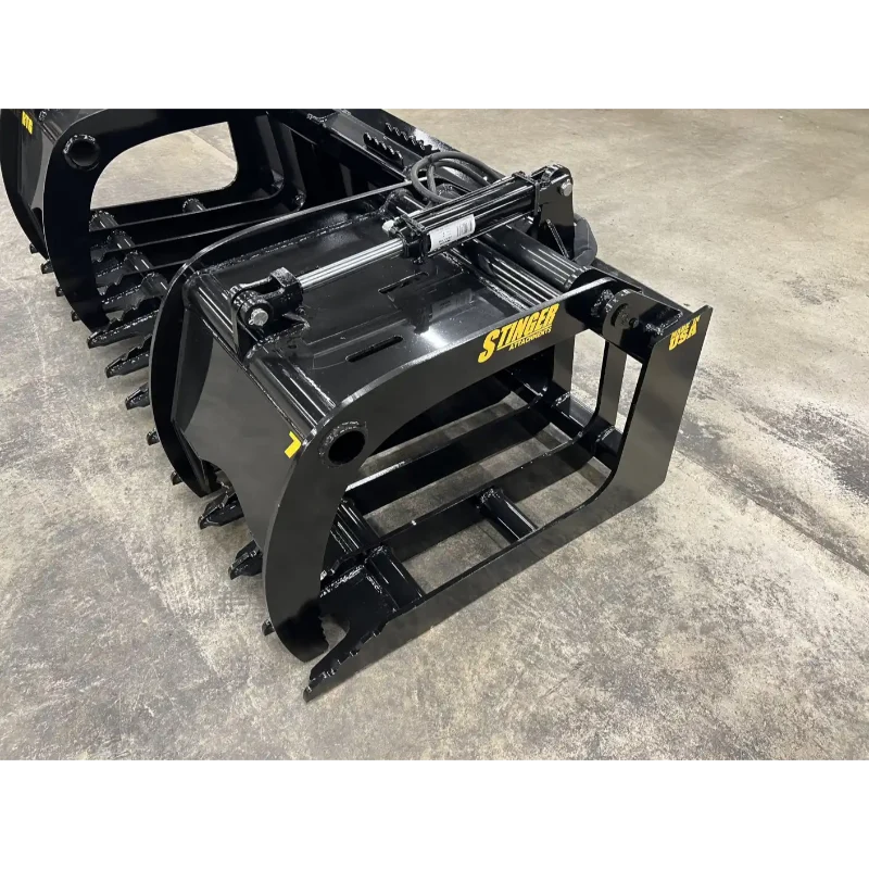 Stinger Attachments RTG‑XD‑TRACTOR Tractor Heavy‑Duty Grapple Bucket