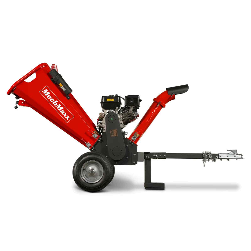 MechMaxx GS1500 5" 15hp Gasoline Engine Self-Feeding Wood Chipper