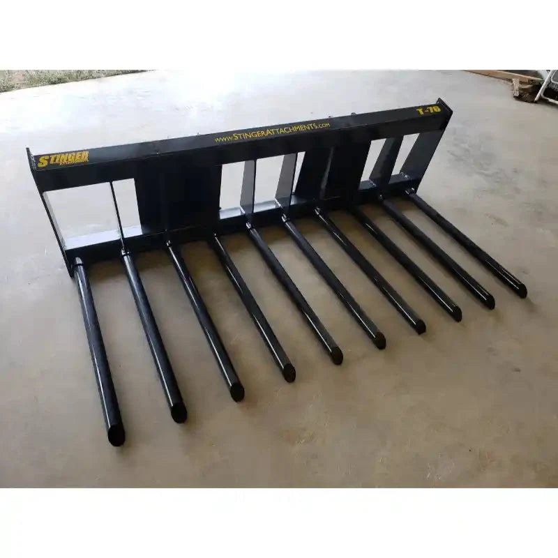 Stinger Attachments MT Skid Steer Manure Tine Bucket