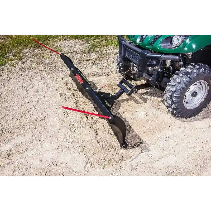 Swisher 62" UTV Plow - Rolled Blade