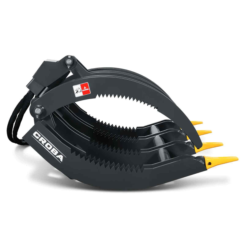MechMaxx 44'' Mini Skid Steer Timber Grab