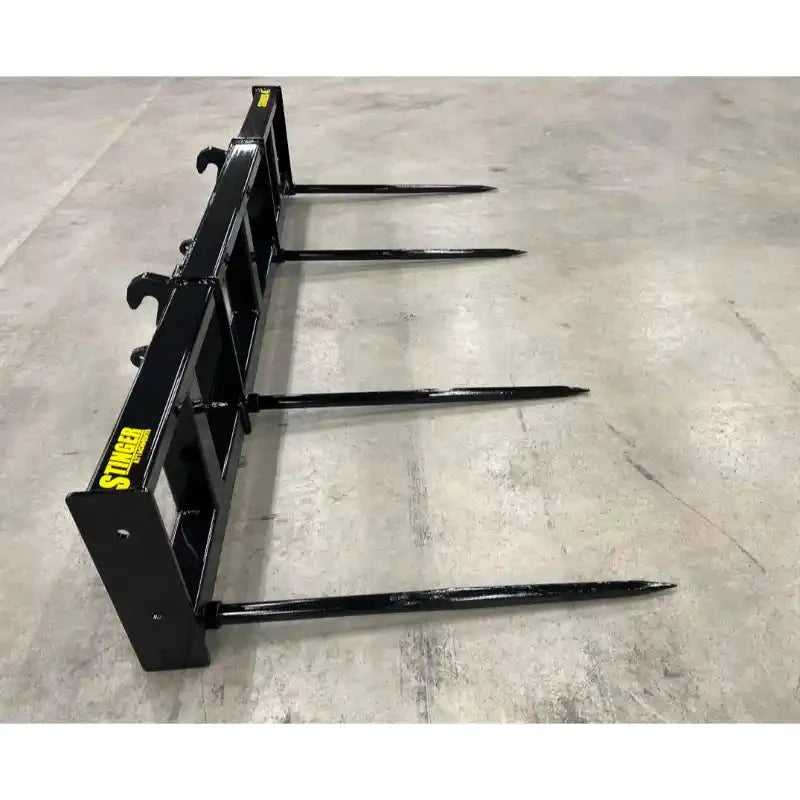 Stinger Attachments BS4-100-XD Series 4 XD Wheel Loader Double Round Bale Mover