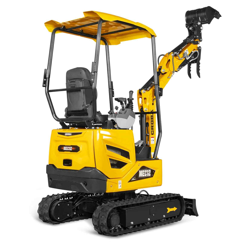 MechMaxx MEC12 Mini Excavator with Kubota D722 Engine