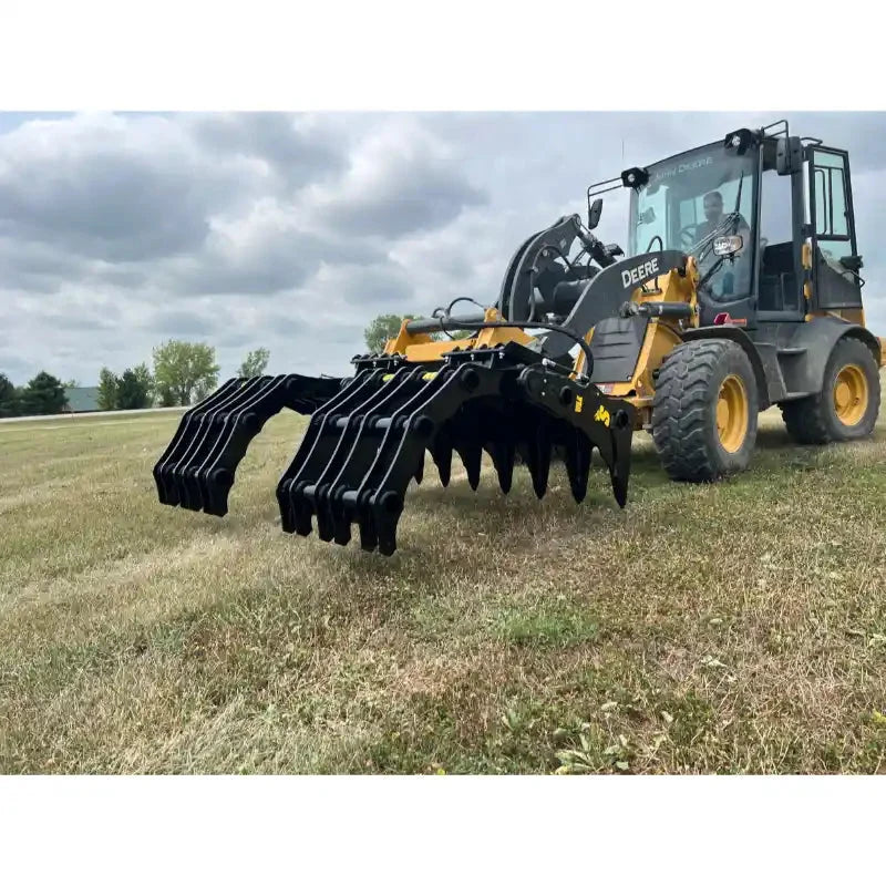 Stinger Attachments CG-XD-WL Wheel Loader Extreme-Duty Clam Grapple
