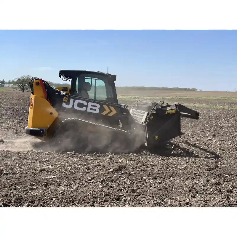 Stinger RR Skid Steer Rock Bucket & Reel Package