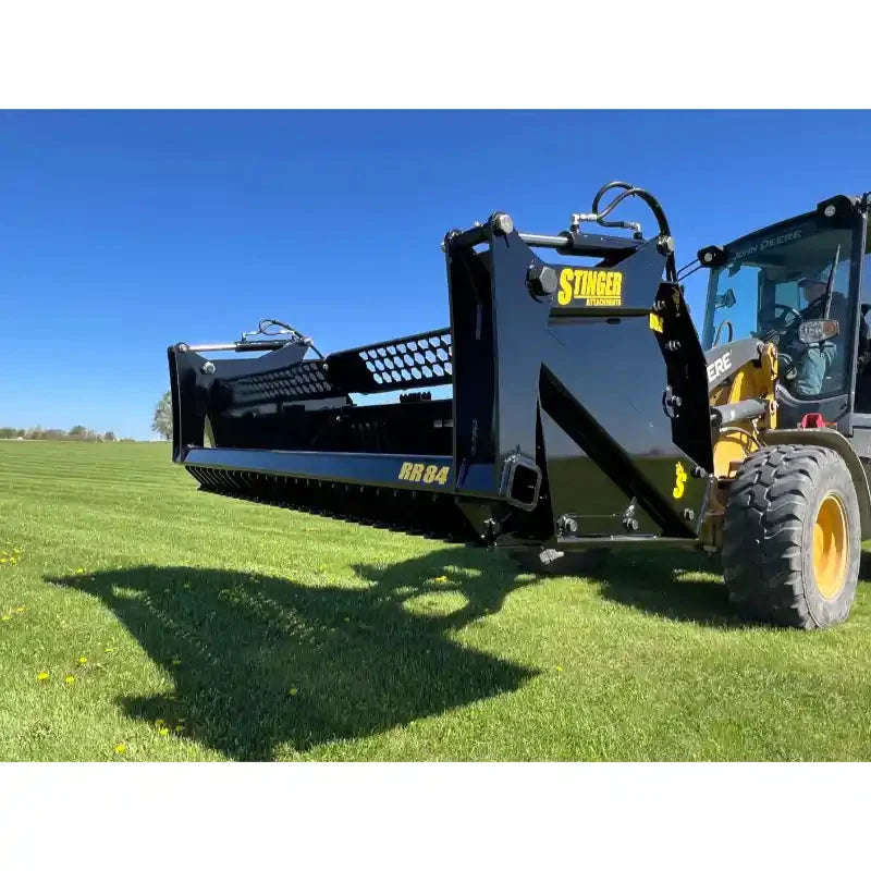 Stinger RR Wheel Loader Rock Bucket & Reel Package
