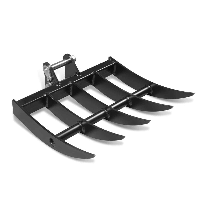 MechMaxx 4-Piece Mini Excavator Attachment Set for Mini Excavator
