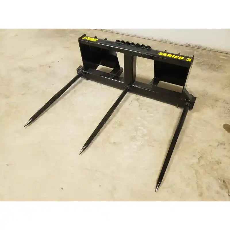 Stinger Attachments BS3-WL Series 3 Wheel Loader Bale Spear