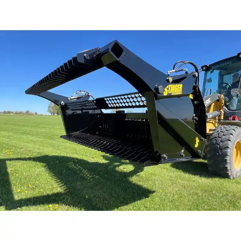 Stinger RR Wheel Loader Rock Bucket & Reel Package