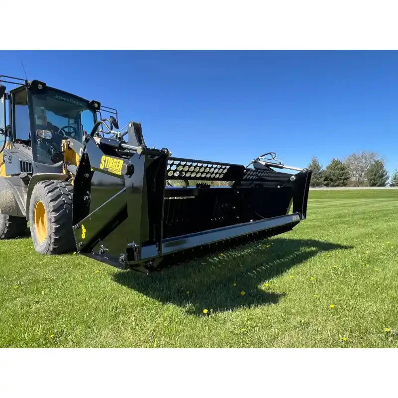 Stinger RR Wheel Loader Rock Bucket & Reel Package