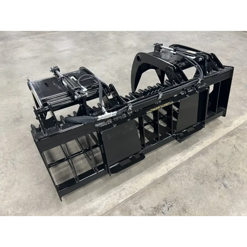 Stinger Attachments RRG Skid Steer Root & Rock Grapple
