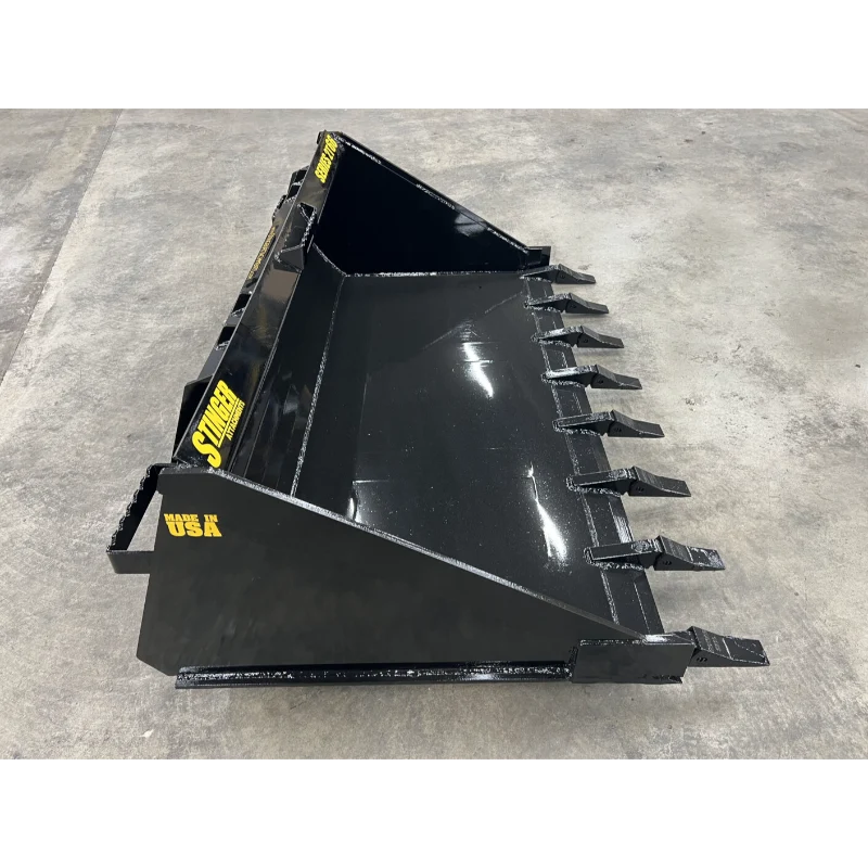 Stinger Attachments TB Skid Steer Tooth Bucket