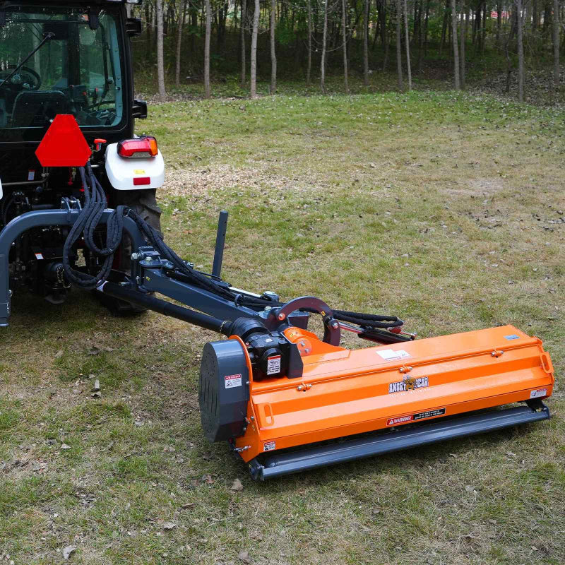 MechMaxx 72” Heavy Duty Offset Ditch Bank Flail Mower