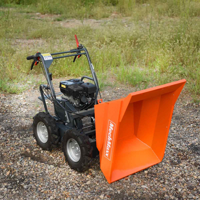 MechMaxx T30 Gas Powered Wheelbarrow Cart