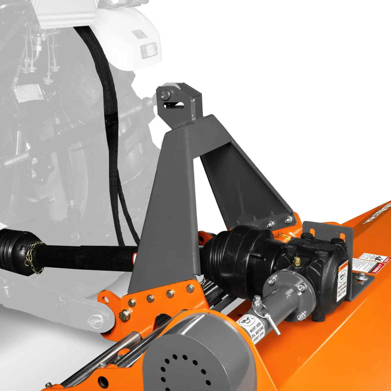MechMaxx 72” PTO Flail Mower with Hydraulic Side Shift