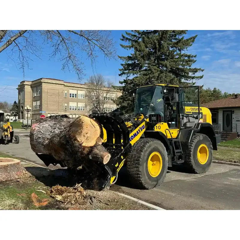 Stinger Attachments CG-XD-WL Wheel Loader Extreme-Duty Clam Grapple