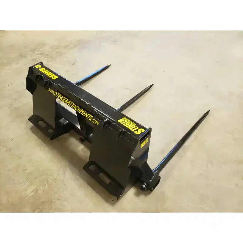Stinger Attachments BS3-WL Series 3 Wheel Loader Bale Spear
