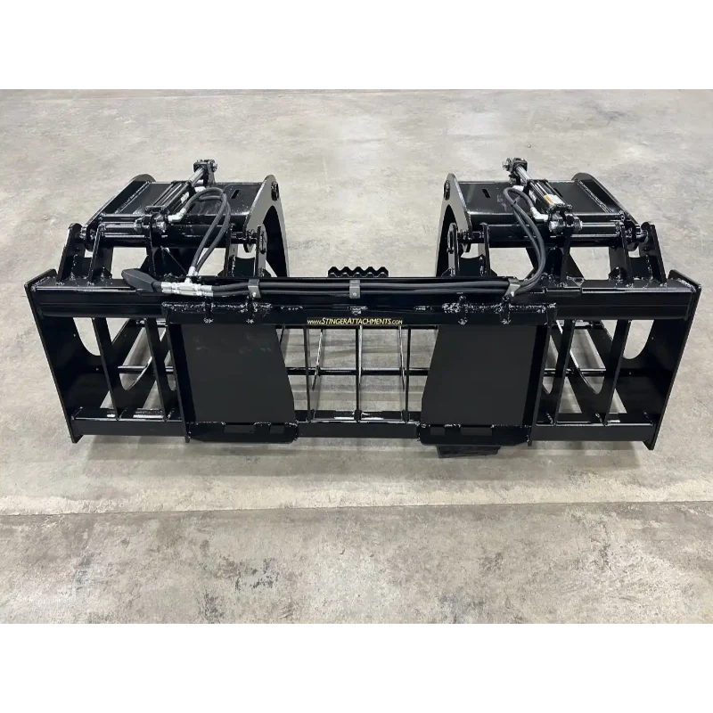 Stinger Attachments RRG Skid Steer Root & Rock Grapple