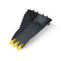 MechMaxx 16'' Cutting Width Mini Skid Steer Stump Bucket