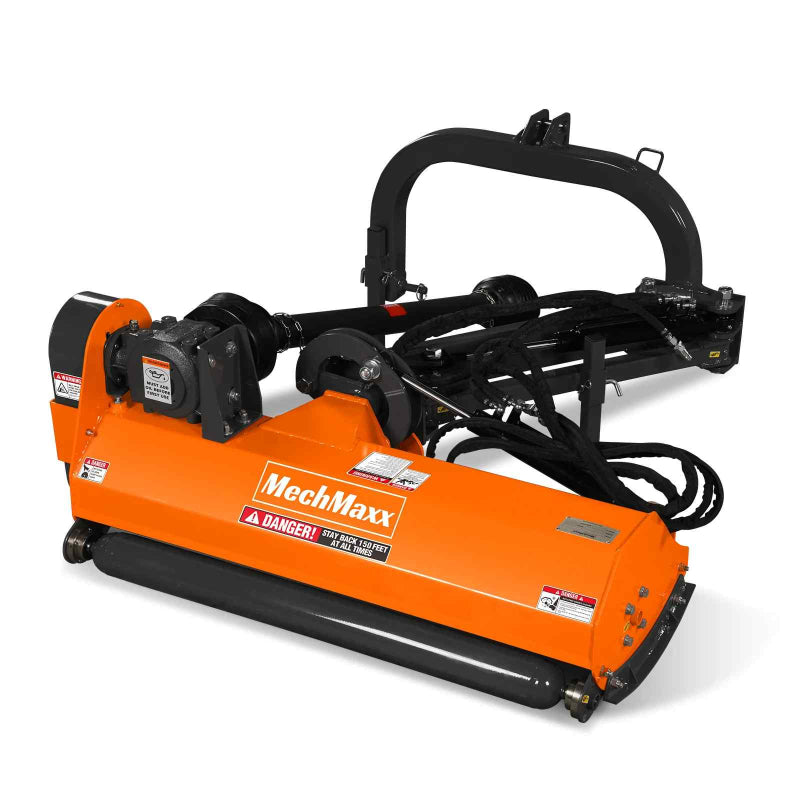 MechMaxx 48" Standard 3 Point Offset Flail Ditch Bank Mower
