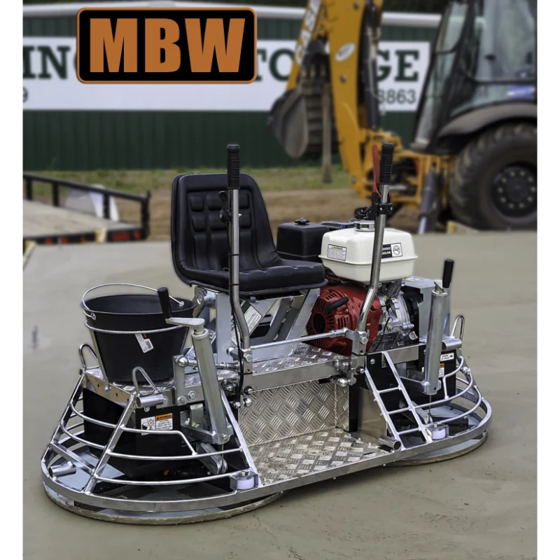MBW MK8 Lowrider Ride‑On Concrete Trowel
