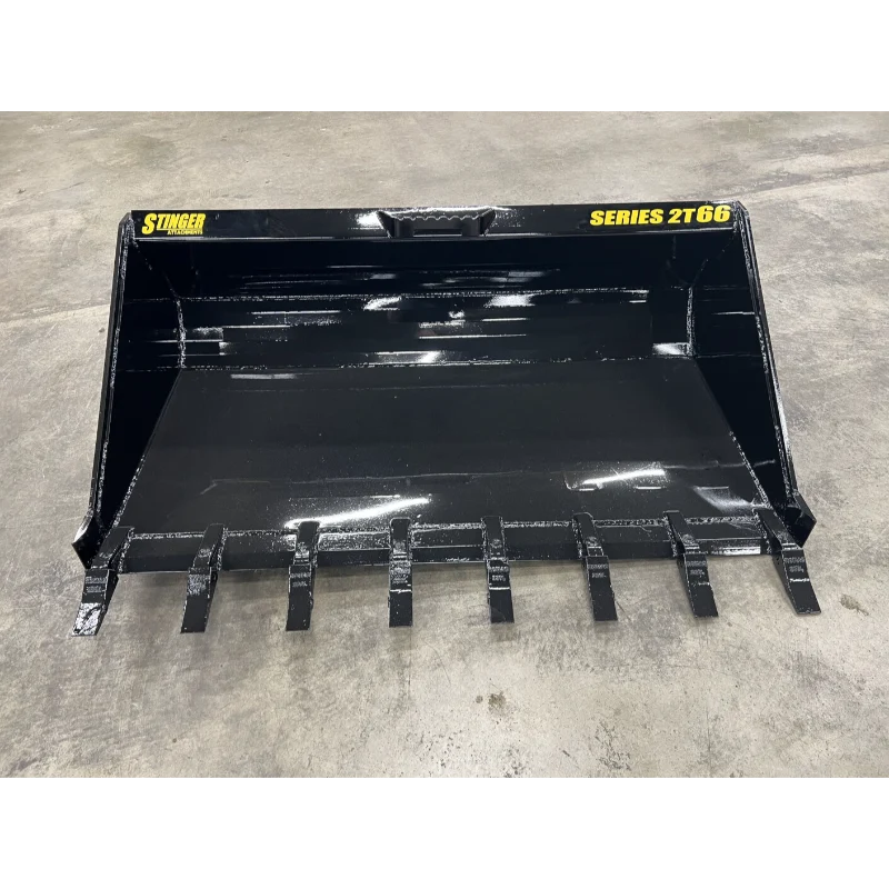Stinger Attachments TB Skid Steer Tooth Bucket
