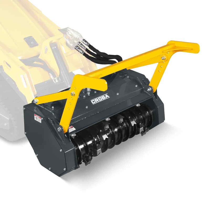 MechMaxx MCH37 Mini Skid Steer Drum Forestry Mulcher