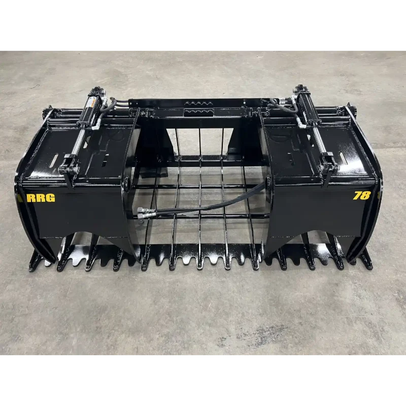 Stinger Attachments RRG Skid Steer Root & Rock Grapple