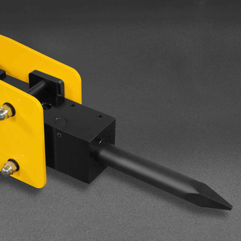 MechMaxx 300ft-lbs Hydraulic Mini Skid Steer Breaker Hammer