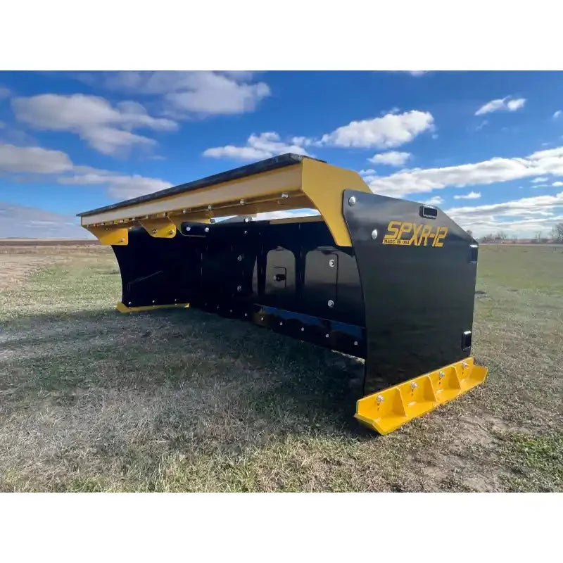 Stinger Attachments SPXR-42 42" Rotating Wheel Loader Snow Pusher