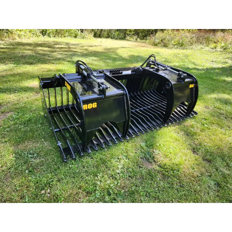 Stinger Attachments ROG-T Tractor Open-Sides Rock Grapple