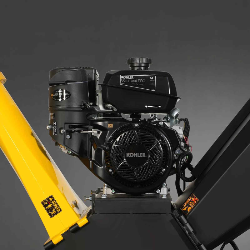 MechMaxx 5 inch Kohler 429cc Gas-Powered Wood Chipper