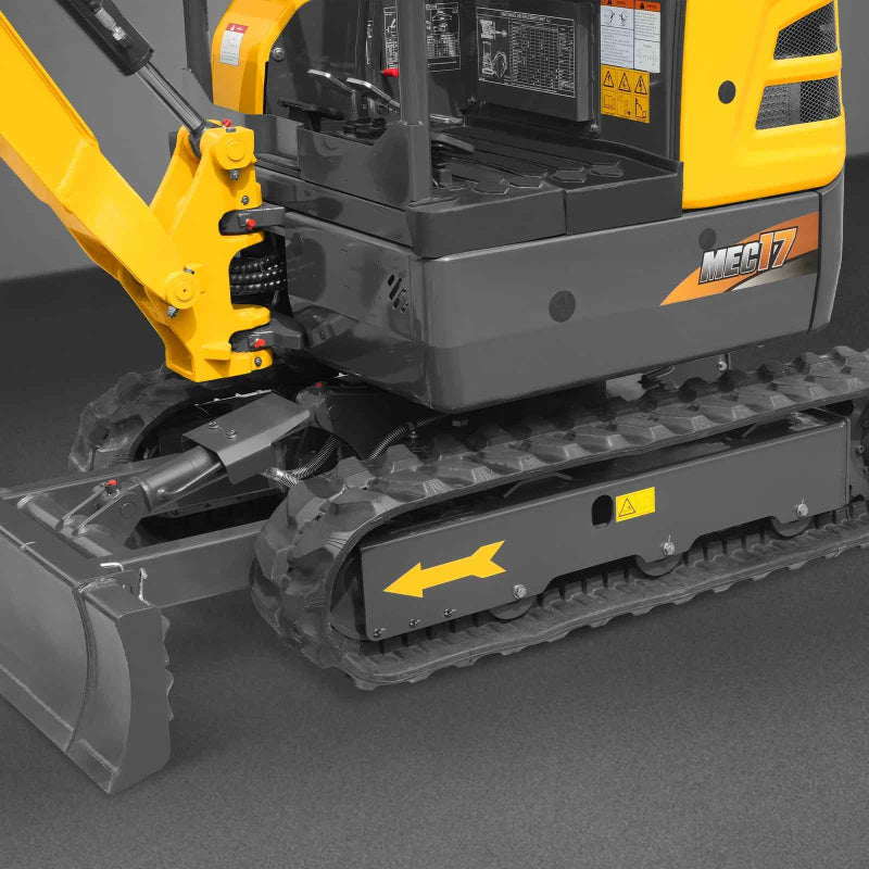 MechMaxx MEC17PRO Mini Excavator with Kubota Engine