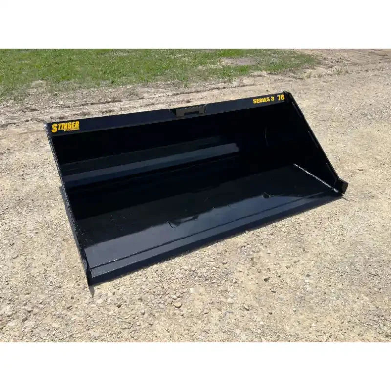 Stinger Attachments MB3 Series 3 Skid Steer Material Bucket