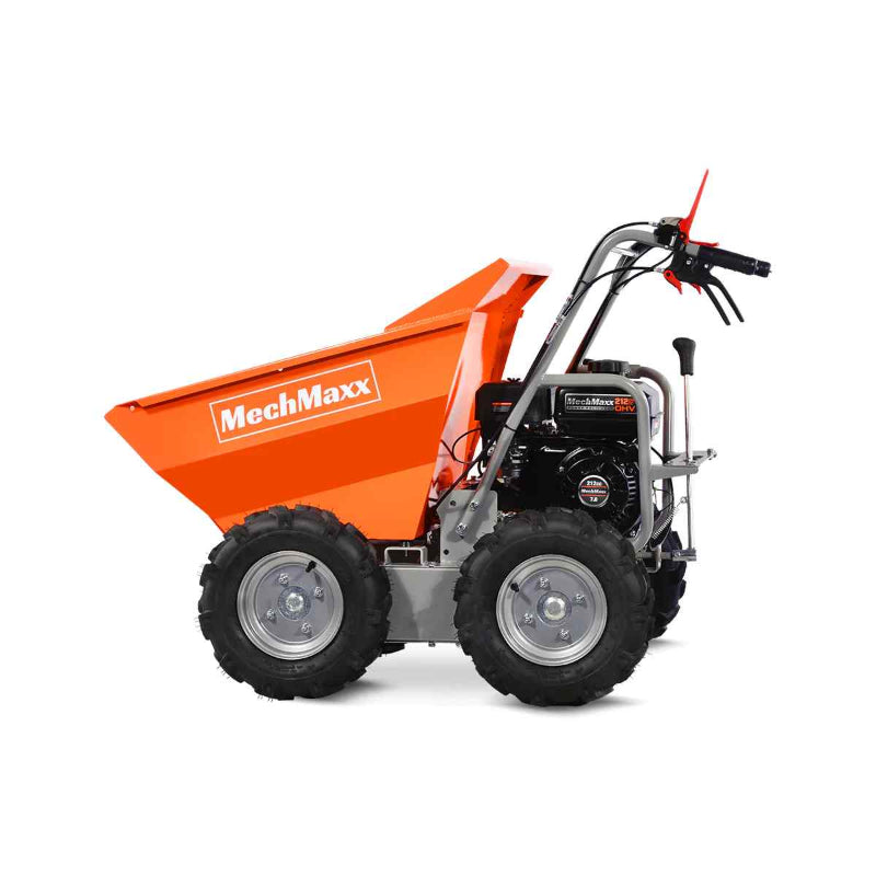 MechMaxx T30 Gas Powered Wheelbarrow Cart